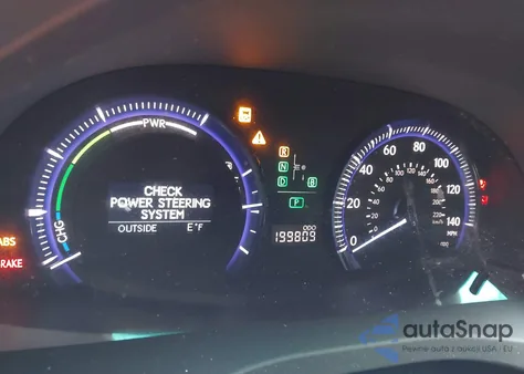 2010 Lexus Hs 250H Premium z USA, uszkodzony, nr VIN JTHBB1BA0A2000888